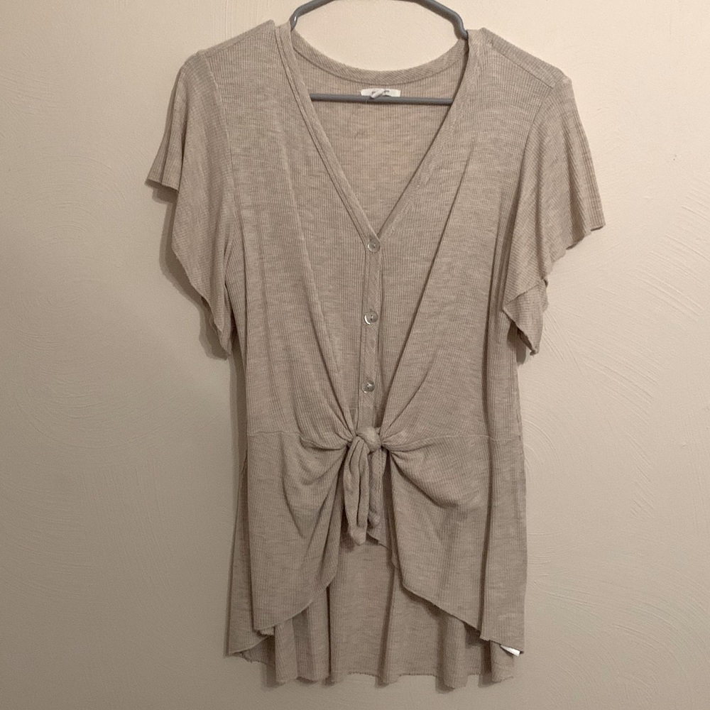 Beige blouse
